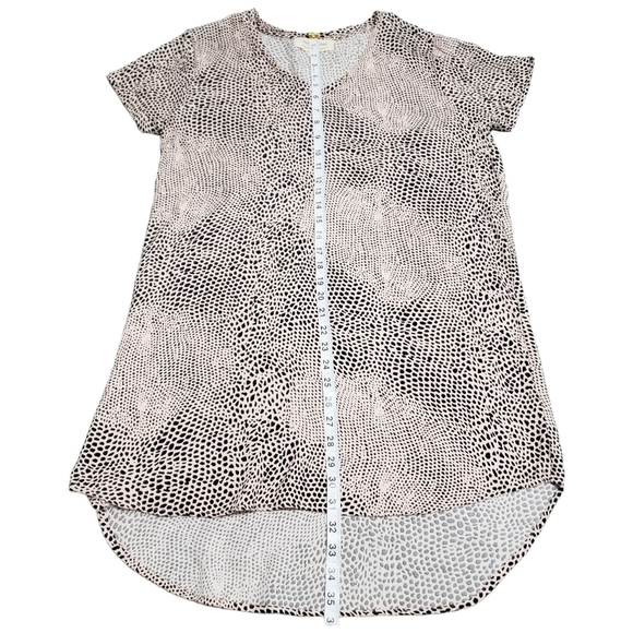 Cloth & Stone Animal Print T-shirt Dress Size Medium - Picture 6 of 9